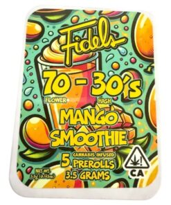 Fidels 70-30's Hash Infused Joints