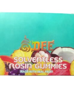 -DEE- 100mg Hash Rosin Gummies "Made With Real Fruit"